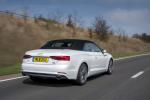 Audi A5 Cabriolet 2.0 TFSI Quattro S-Line 2017 года (UK)